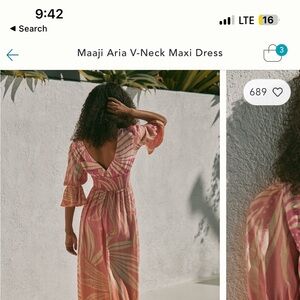 COPY - Maaji Aria V-Neck Maxi Dress